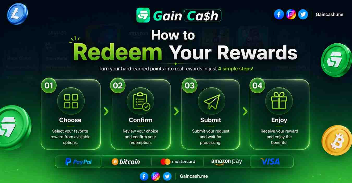 How to Redeem Your Rewards on GainCash: A Complete Guide